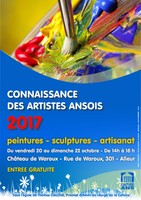 Connaissance des artistes et artisans ansois 2017