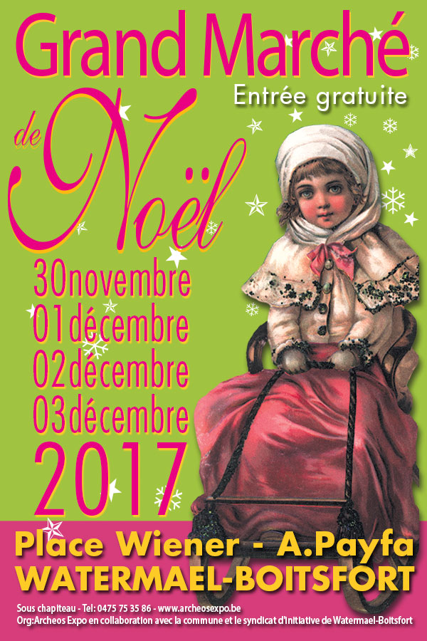 Marché de Noël de Watermael-Boitsfort 2017