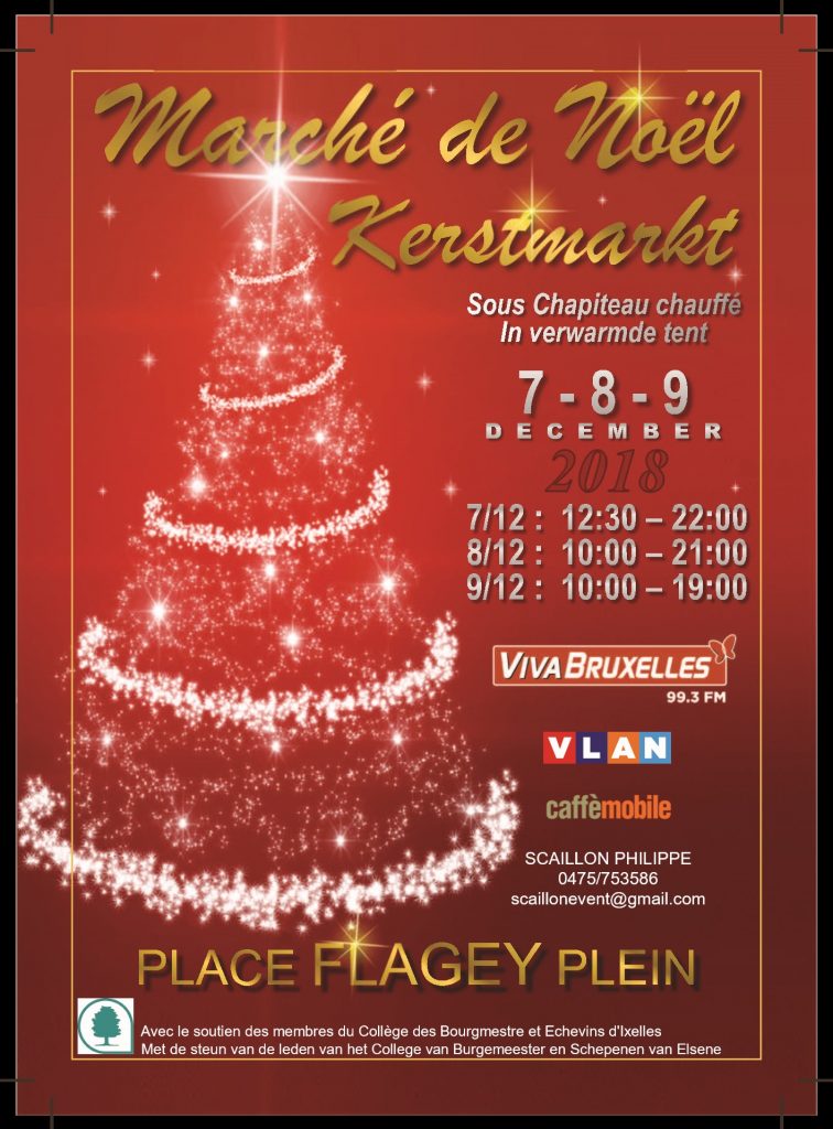 Marché de Noël 2018 de Ixelles