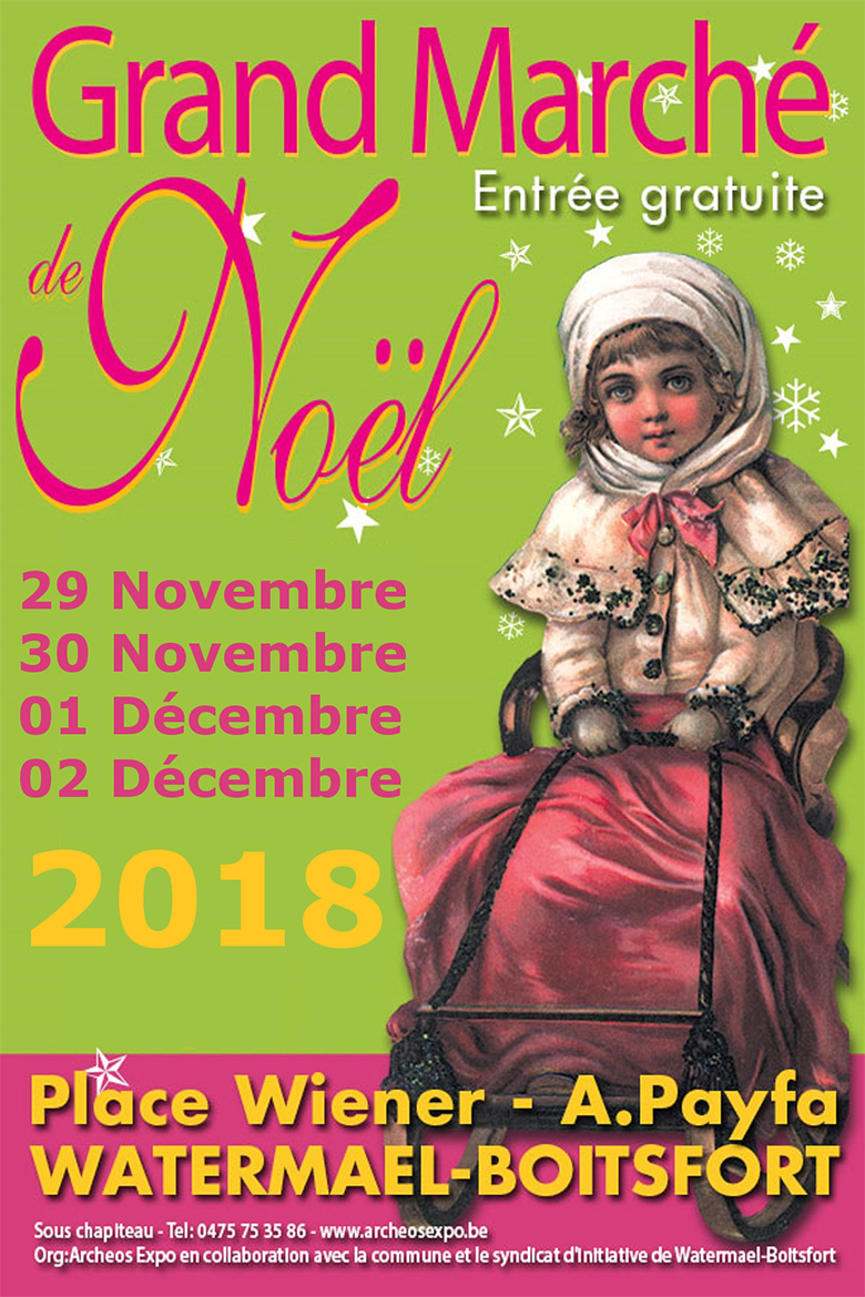 Marché de Noël 2018 de Watermael Boitsfort